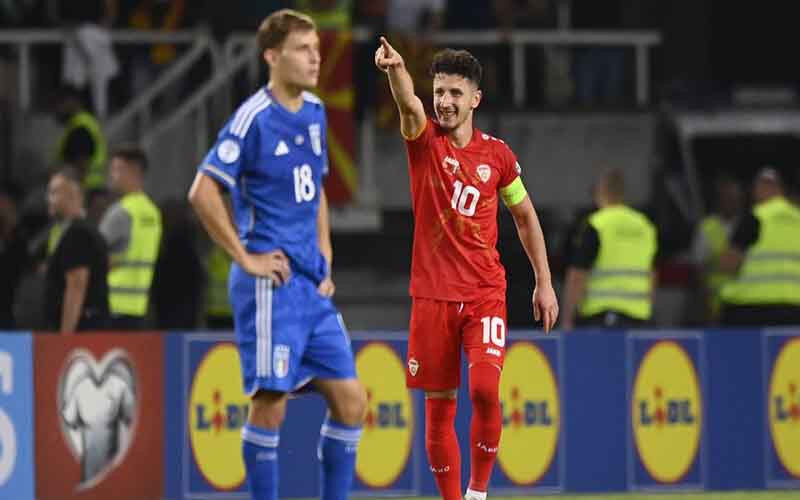 Bắc Macedonia cầm hoà Ý